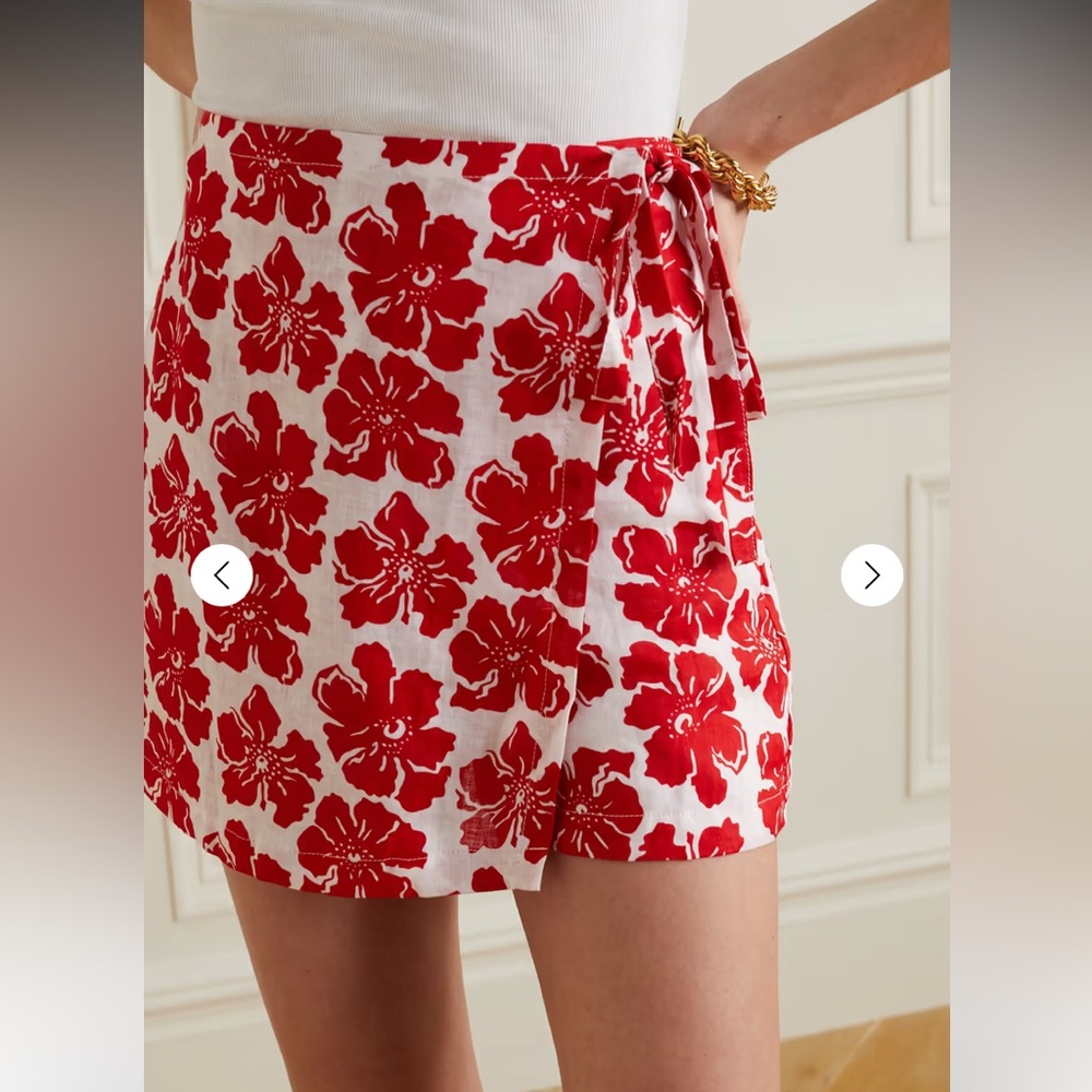 Faithful the Brand Eridani Skort La Pressa Floral size S US 4